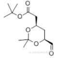 tert- 부틸 (4R- 시스) -6- 포름 알데히드 -2,2- 디메틸 -1,3- 디 옥산 -4- 아세테이트 CAS 124752-23-4